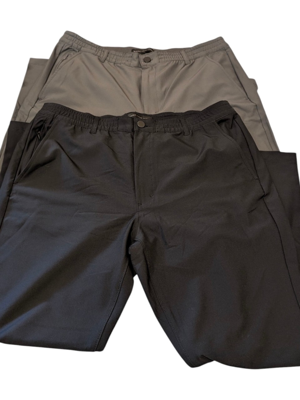 Lot Of Marc New York Men's Stretch Chinos in Black & Gray